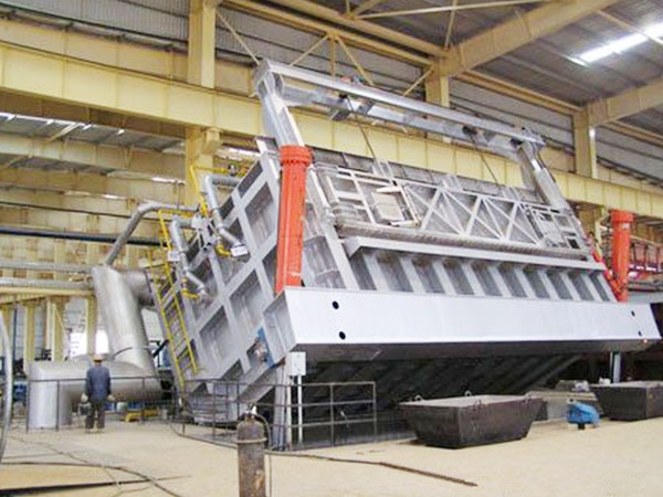 矩形傾動(dòng)熔化爐